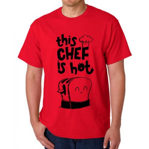 This Chef Is Hot Graphic Printed T-shirt