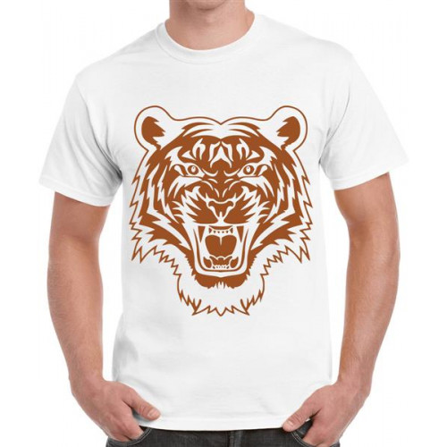 Tiger Sketch Graphic Printed T-shirt