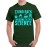 Men's Cotton Graphic Printed Half Sleeve T-Shirt - Try Science Stand Back
