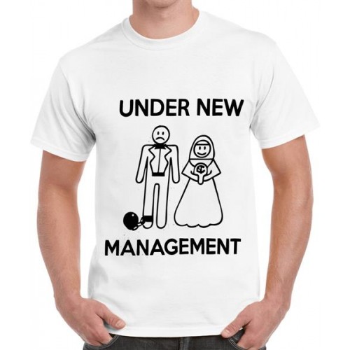Under New Management Graphic Printed T-shirt