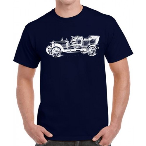 Vintage Car Graphic Printed T-shirt