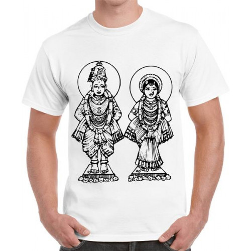 Vitthal Rukmini Graphic Printed T-shirt