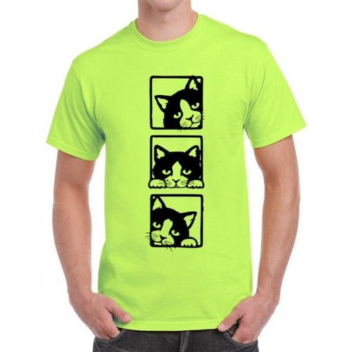 Cats Graphic Printed T-shirt
