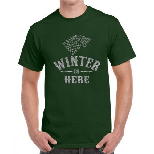 Winter Is Here Graphic Printed T-shirt
