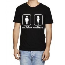Your Girlfriend My Girlfriend Graphic Printed T-shirt