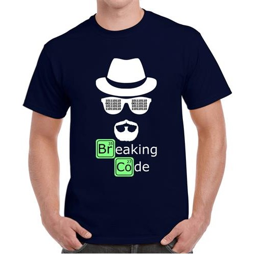 Breaking Code Graphic Printed T-shirt
