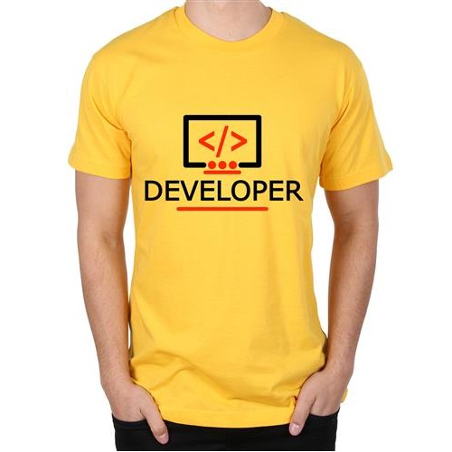 Developer Graphic Printed T-shirt