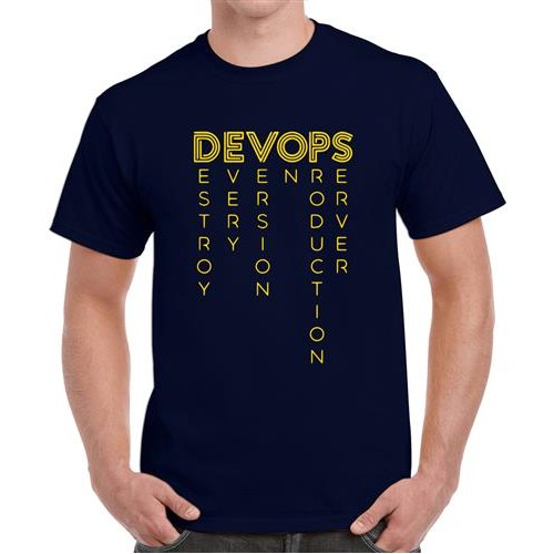 Devops Graphic Printed T-shirt