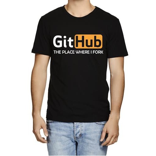 GitHub Graphic Printed T-shirt