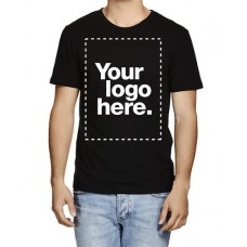 Men's Graphic Printed Half Sleeve Cotton Customized T-Shirt