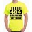Error 404 Girlfriend Not Found Graphic Printed T-shirt