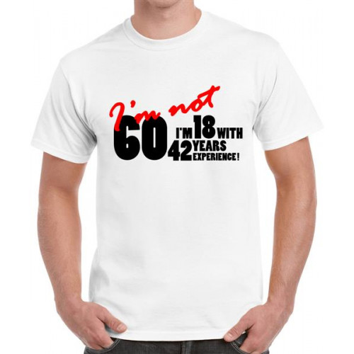 60th Birthday Graphic Printed T-shirt