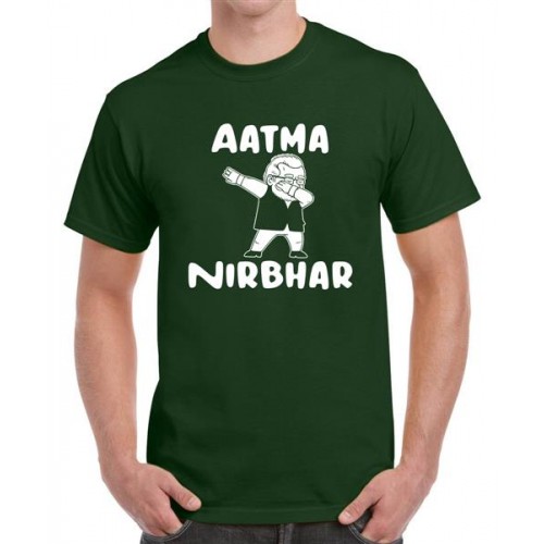 Aatma Nirbhar Graphic Printed T-shirt
