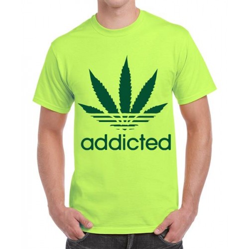 Addicted Graphic Printed T-shirt