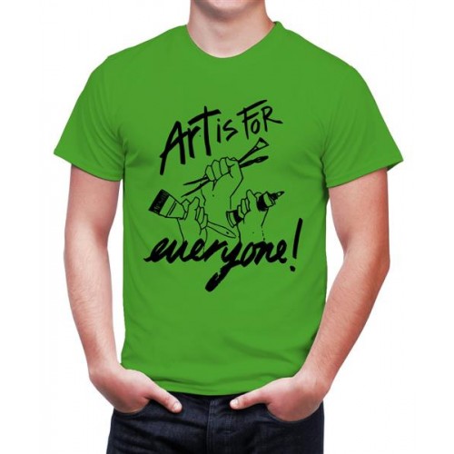 Art Is For Everyone Graphic Printed T-shirt