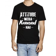Attitude Mera Khandani Hai Graphic Printed T-shirt