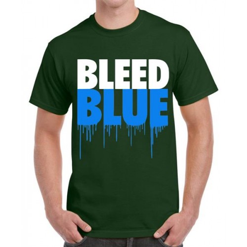 Bleed Blue Graphic Printed T-shirt
