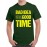 Bad Idea Means Good Time Graphic Printed T-shirt