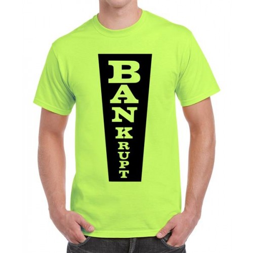 Bankrupt Graphic Printed T-shirt