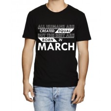 Best Are Born In March Graphic Printed T-shirt