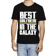 Best Girlfriend In The Galaxy Graphic Printed T-shirt