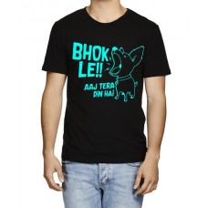 Bhok Le Aaj Tera Din Hai Graphic Printed T-shirt
