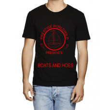 Prestige Worldwild Presents Boats And Hoes Graphic Printed T-shirt