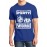 Men's Round Neck Cotton Half Sleeved T-Shirt With Printed Graphics - Born To Party