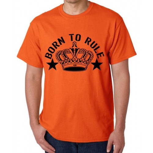 Born To Rule Graphic Printed T-shirt
