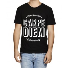 Carpe Diem Graphic Printed T-shirt