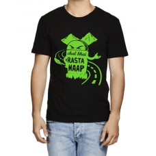 Chal Bhai Rasta Naap Graphic Printed T-shirt