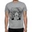Men's Round Neck Cotton Half Sleeved T-Shirt With Printed Graphics - Chess Power
