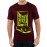 Men's Round Neck Cotton Half Sleeved T-Shirt With Printed Graphics - City Ride