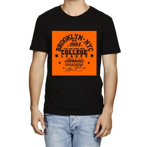 Brooklyn Nyc 1993 College League Graphic Printed T-shirt
