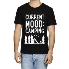 Current Mood Camping Graphic Printed T-shirt