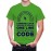 Men's Round Neck Cotton Half Sleeved T-Shirt With Printed Graphics - Cursor Lock Code