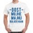 Dost Mujhe Majnu Bulate Hai Graphic Printed T-shirt