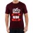 Men's Round Neck Cotton Half Sleeved T-Shirt With Printed Graphics - Doubt Ride