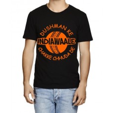 Dushman Ke Chakke Chhuda De India Waale Graphic Printed T-shirt