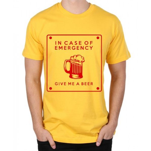 In Case Of Emergency Give Me A Beer T-shirt