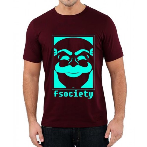 Fsociety Graphic Printed T-shirt