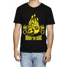 Born To Ride Fast Graphic Printed T-shirt