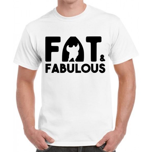 Fat And Fabulous Graphic Printed T-shirt