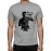 Men's Round Neck Cotton Half Sleeved T-Shirt With Printed Graphics - Fight Born