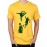 Men's Round Neck Cotton Half Sleeved T-Shirt With Printed Graphics - Football Boy