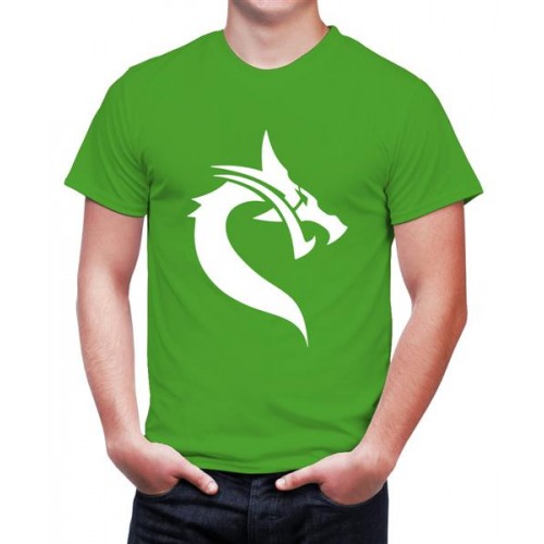 Fox Dragon Graphic Printed T-shirt