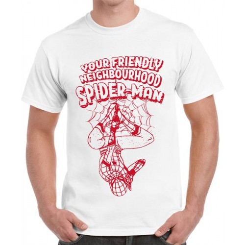 Your Friendly Neighborhood Spider-Man Graphic Printed T-shirt