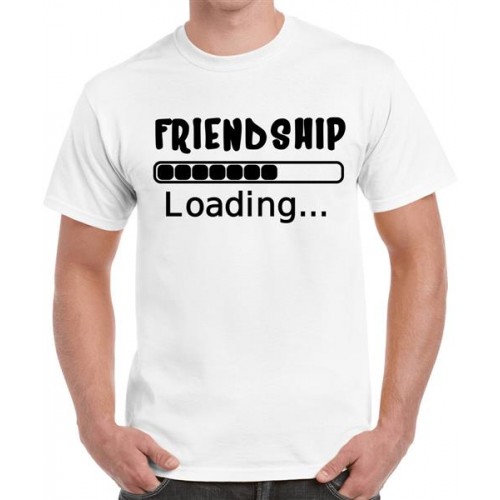 Friendship Loading Graphic Printed T-shirt