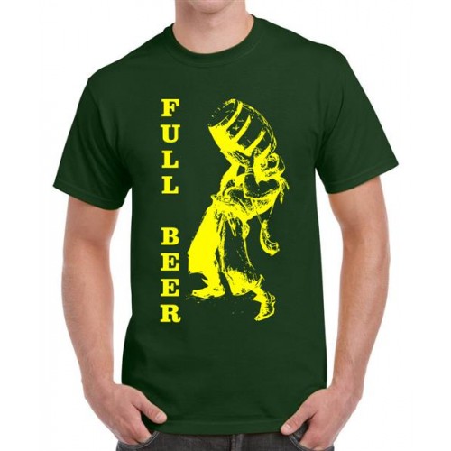 Full Beer Graphic Printed T-shirt