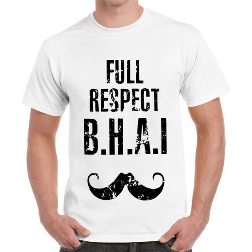 Full Respect Bhai Graphic Printed T-shirt